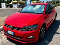 Usata VW Polo 95 CV (69 kW) 2018 Rosso Utilitaria