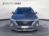 Usata Hyundai Santa Fe XPrime 200 CV (147 kW) 2018 Grigio SUV