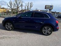 Usata Audi Q5 S-line plus 190 CV (139 kW) 2019 Blu/azzurro SUV