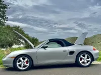Usata Porsche Boxster 228 CV (167 kW) 2004 Grigio Cabrio
