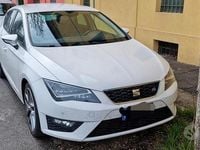 Usata Seat Leon FR 150 CV (110 kW) 2016 Bianco Berlina