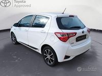 Usata Toyota Yaris Hybrid Active 2018 Bianco Berlina