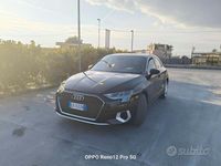 Usata Audi A3 Advanced 150 CV (110 kW) 2022 Nero Berlina