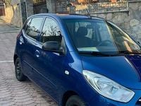 Usata Hyundai i10 Comfort 69 CV (50 kW) 2011 Blu Utilitaria