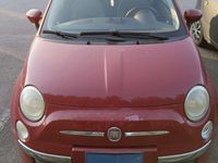Usata Fiat 500 Lounge 69 CV (50 kW) 2009 Rosso Cabrio