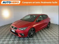 Usata Seat Ibiza FR 95 CV (69 kW) 2017 Rosso Berlina