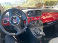 Usata Fiat 500 Lounge 69 CV (50 kW) 2010 Rosso Berlina