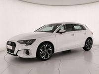 Usata Audi A3 Advanced 110 CV (80 kW) 2023 Bianco ibis Berlina