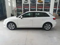 Usata Audi A3 Ambiente 116 CV (85 kW) 2018 Bianco Berlina