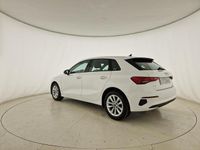 Usata Audi A3 Business 110 CV (80 kW) 2023 Bianco ibis Berlina