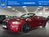 Usata Ford Mustang Premium 314 CV (230 kW) 2019 Rosso Cabrio