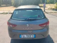 Usata Seat Leon Reference 110 CV (80 kW) 2015 Grigio Berlina