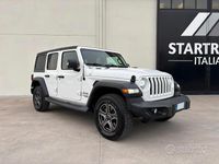 Usata Jeep Wrangler Unlimited Sport 200 CV (147 kW) 2019 Bianco SUV