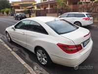Usata Mercedes E250 Avantgarde 204 CV (150 kW) 2011 Bianco Coupé