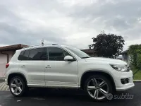 Usata VW Tiguan R-line 210 CV (154 kW) 2014 Bianco SUV