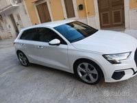 Usata Audi A3 2020 Bianco Berlina