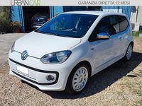 Usata VW up! Highline 75 CV (55 kW) 2013 Bianco Utilitaria