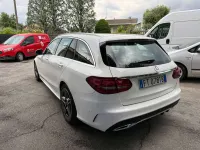 Usata Mercedes C220 Premium 194 CV (142 kW) 2018 Bianco Station wagon