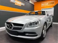 Usata Mercedes SLK200 184 CV (135 kW) 2012 Argento Cabrio