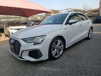 Usata Audi A3 S-Line 150 CV (110 kW) 2021 Bianco Berlina