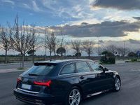 Usata Audi A6 S-Line 190 CV (139 kW) 2016 Blu Station wagon