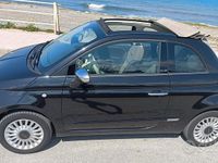 Usata Fiat 500 69 CV (50 kW) 2013 Nero Cabrio