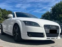 Usata Audi TT S-Line 170 CV (125 kW) 2009 Bianco Coupé