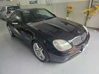 Usata Mercedes SLK200 Edition 163 CV (119 kW) 2004 Nero Cabrio