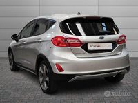Usata Ford Fiesta Active 86 CV (63 kW) 2018 Grigio Utilitaria