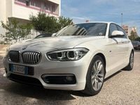 Usata BMW 116 Efficient Dynamics 116 CV (85 kW) 2015 Bianco Utilitaria