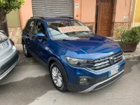 Usata VW T-Cross Style 110 CV (80 kW) 2022 Blu SUV