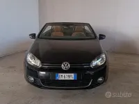 Begagnad VW Golf Cabriolet 105 HK (77 kW) 2012 Svart Cab