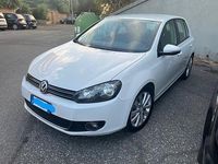 Usata VW Golf VI 102 CV (75 kW) 2011 Bianco Utilitaria
