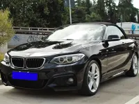 Usata BMW 218 M Sport 150 CV (110 kW) 2016 Nero Cabrio