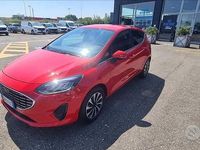 Usata Ford Fiesta Titanium 75 CV (55 kW) 2022 Rosso Utilitaria