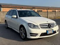 Usata Mercedes C220 170 CV (125 kW) 2012 Bianco Station wagon