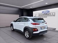 Usata Hyundai Kona Style 120 CV (88 kW) 2018 Bianco SUV