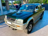 Usata Mitsubishi L200 87 CV (63 kW) 1999 Verde Pick-up