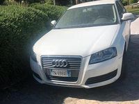 Usata Audi A3 105 CV (77 kW) 2009 Bianco Berlina