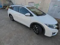 Begagnad Honda Civic 120 HK (88 kW) 2015 Vit Kombi