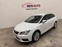 Usata Seat Leon 150 CV (110 kW) 2018 Bianco Station wagon