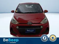 Usata Hyundai i10 Style 67 CV (49 kW) 2017 Rosso metallizzato Utilitaria