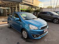 Usata Mitsubishi Space Star Invite 71 CV (52 kW) 2018 Blu Utilitaria