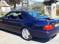 Usata Mercedes S500 320 CV (235 kW) 1995 Blu Coupé