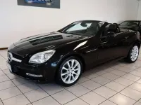 Usata Mercedes SLK200 184 CV (135 kW) 2012 Nero Cabrio