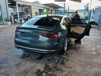 Usata Audi A5 190 CV (139 kW) 2018 Verde Berlina