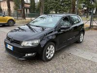 Usata VW Polo Trendline 64 CV (47 kW) 2014 Nero Berlina
