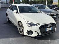 Usata Audi A3 Advanced 204 CV (150 kW) 2021 Bianco Berlina