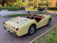 Usata Triumph TR3 101 CV (74 kW) 1960 Giallo Cabrio