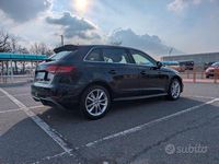 Usata Audi A3 Business 116 CV (85 kW) 2018 Nero Berlina